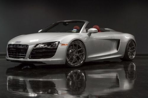 R8 spyder, v10 custom 1-off deep concave wheels, quicksilver exhaust!