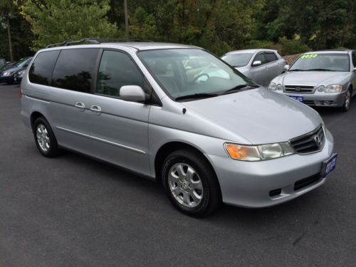 Nr no reserve 2003 honda odyssey ex-l dvd htd seats pwr doors leather runs great