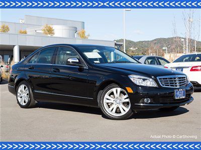 C300 luxury 4matic: 7,500 miles, certified pre-owned at mercedes dealer, premium