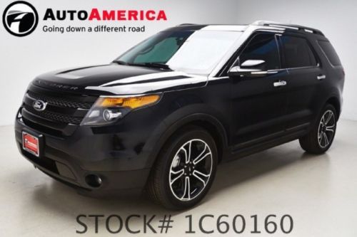 2013 ford explorer 4x4 sport 5k miles nav sunroof rearcam vent seats one 1 owner