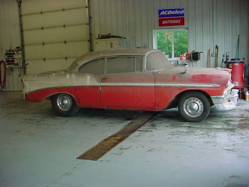 1956 chevrolet bel-air 2dr ht  no reserve ! !