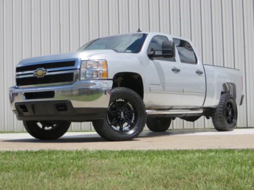 11 k2500hd lt 6.6 duramax 6spd allison leather 4x4 efi live dpf/d banks carfax