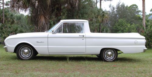 1962 ford falcon ranchero - fully restored, immaculate, no rust