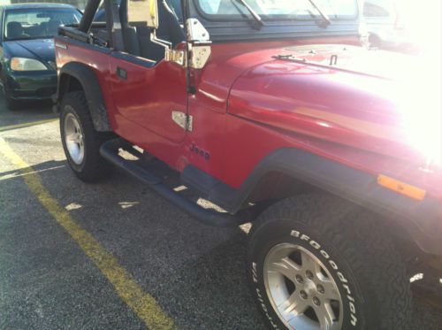 1988 jeep wrangler base sport utility 2-door 2.5l