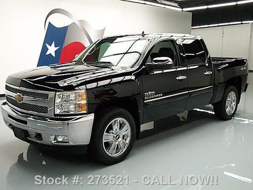 2012 chevy silverado 4x4 lt crew texas ed 20" wheels 6k texas direct auto