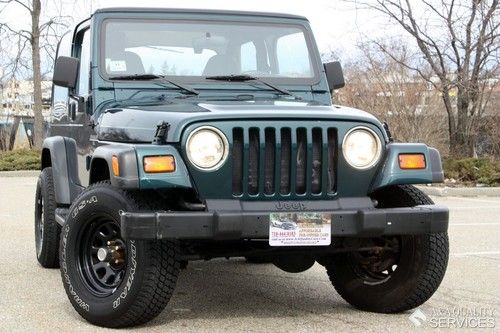 1998 jeep wrangler sport 4wd hardtop automatic rear seats a/c one owner