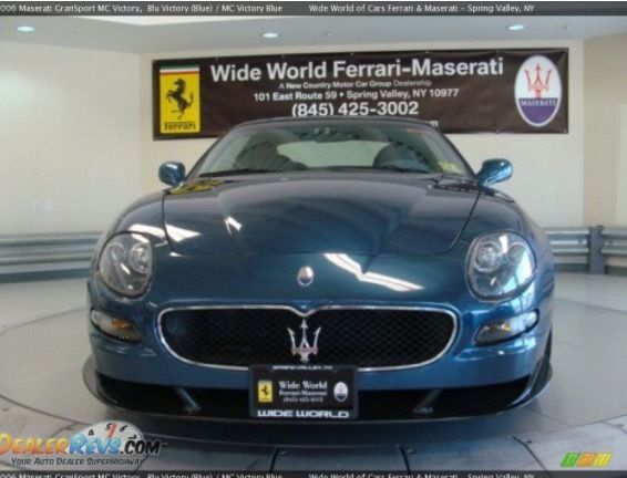 2006 maserati gran sport mc victory