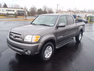 2004 toyota tundra limited crew double cab v8 automatic 4x4 4wd leather moonroof