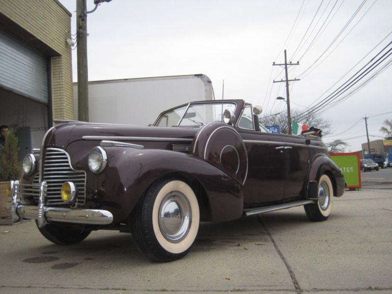 1940 buick other special convertible sedan 41c