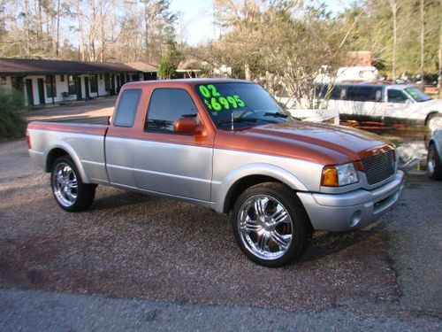 2002 ford ranger xl supercab custom 22's