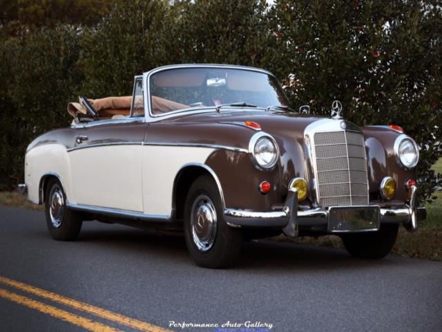 1957 mercedes-benz 200-series 220s cabrio