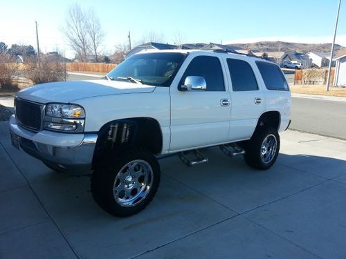 2001 custom lifted gmc yukon