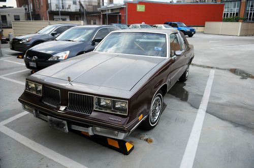 1983 oldsmobile cutlass supreme brougham, 66,000 mileage, sunroof, power seats