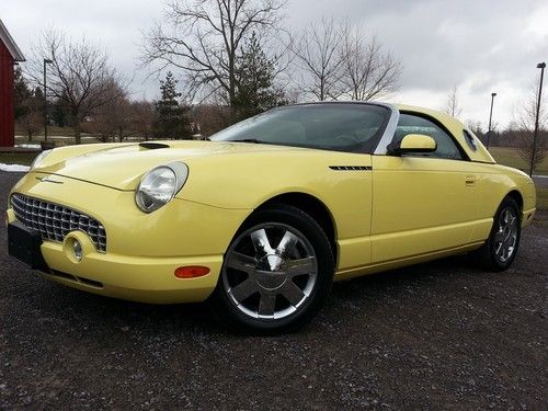 2002 ford thunderbird premium