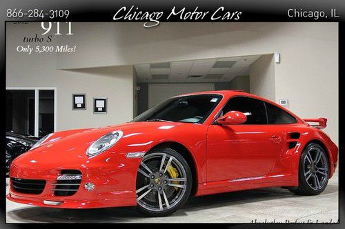 2012 porsche 911 turbo s original msrp $171k+ carbon fiber aerokit 5300 miles!