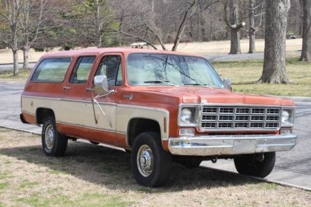 1975 chevrolet suburban full-time 4wheel drive