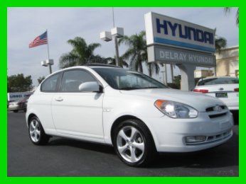 08 white automatic1.6l i4 hatchback *sunroof *side airbags *low miles *fl