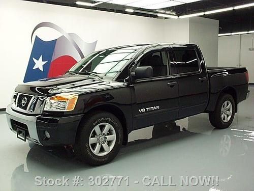 2012 nissan titan sv crew v8 bedliner park assist 35k! texas direct auto