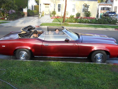 1973 mercury cougar xr-7 5.8l 351 v8 cleveland convertible