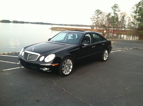 2007 mercedes benz e350 sport black navigation sun roof heated seats