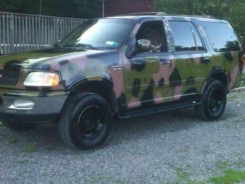 1998 ford expedition eddie bauer 1 a kind 5k custom paint job excellent in/ out