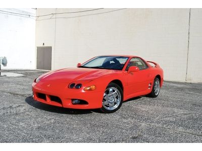 1998 mitsubishi 3000gt! automatic!  caracus red! low miles! must see! no reserve