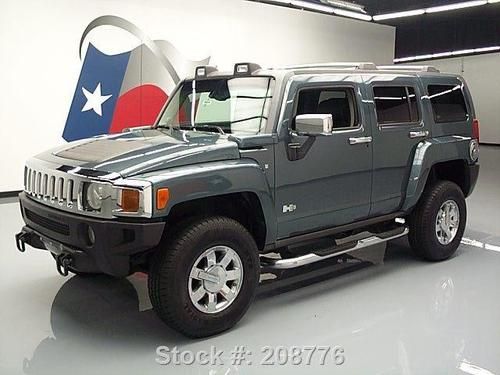 2006 hummer h3 4x4 auto htd leather side steps only 59k texas direct auto