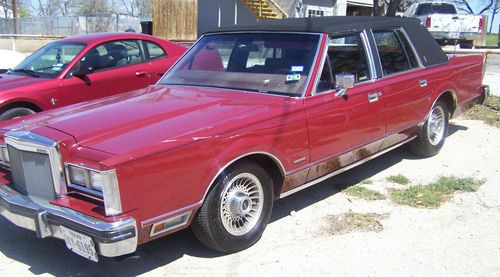 1983 lincoln towncar