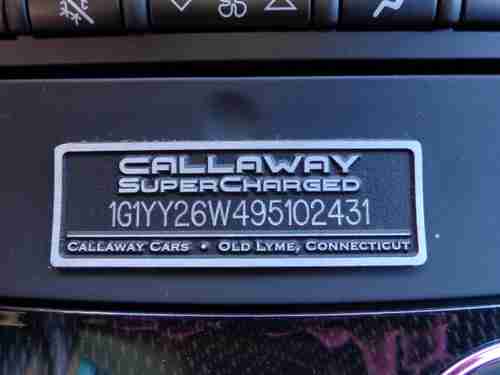 2009 Chevrolet CALLAWAY SUPERCHARGED Corvette Coupe 2LT ONLY 3474 MILES!, US $52,995.00, image 6