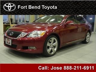 2008 lexus gs 350 4dr rwd backup camera bluetooth leather moonroof navigation