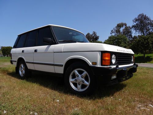 1995 land rover range rover county classic sport utility 4-door 3.9l