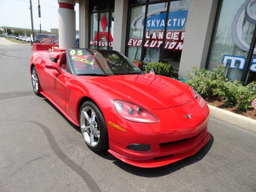 2005 chevrolet corvette convertible 1sb ls2 6.0l 400hp nav! 6-spd