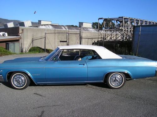 1966 chevy ss convertible 396 / 4 speed