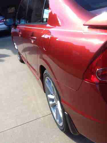 2007 Honda Civic Si 4 Door Sedan Habanero Red No Reserve, US $15,900.00, image 7