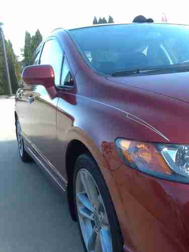 2007 Honda Civic Si 4 Door Sedan Habanero Red No Reserve, US $15,900.00, image 10