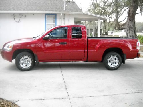 2007 mitsubishi raider ls extended cab pickup 4-door 3.7l extra clean