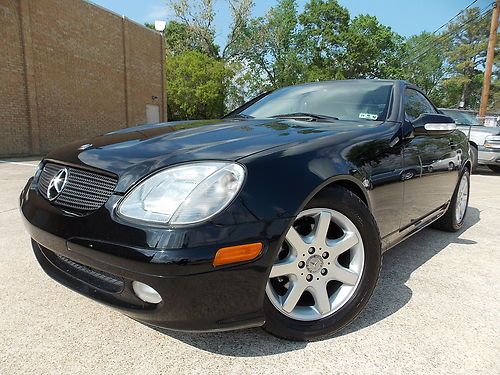 2002 mercedes slk230 kompresor convertible low miles very clean free shipping!