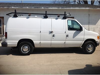 2006 ford e350 350 1ton cargo 5.4 locking doors windowless off corporate lease