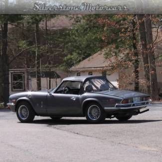 1972 gray! convertible, sportscar 4 speed am/fm radio cd player