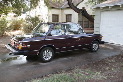 1976 bmw 2002 coupe 2-door 2.0l automatic with air conditioning