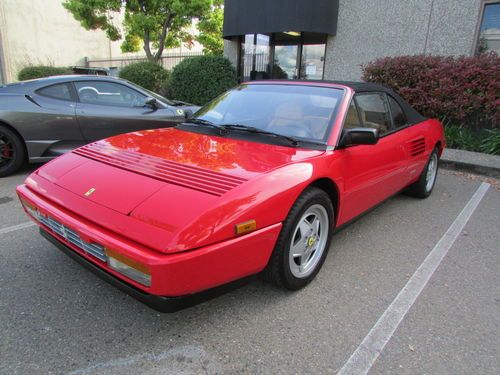 1992 mondial t, red/tan, low miles, super clean, tubi, recent service