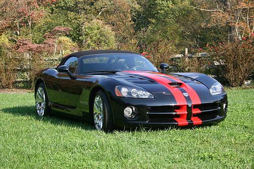 2008 dodge viper srt-10 convertible 2-door 8.4l