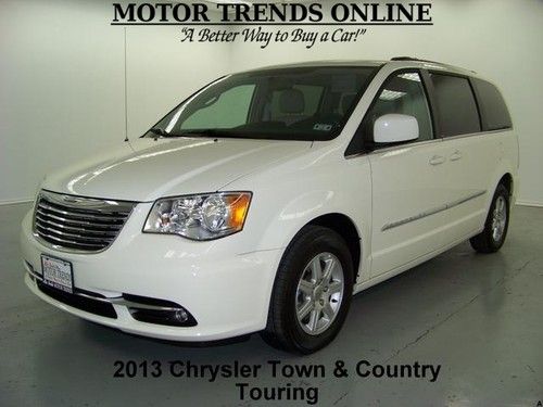 Touring dvd rearcam stow n go power doors media 2013 chrysler town &amp; country 14k