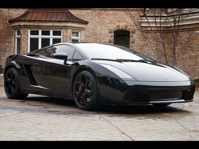 Gallardo, coupe, manual, black, lambo