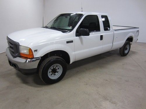 01 ford f250 low miles 136k  5.4l triton v8 auto 4x4 ext cab long bed xl 80 pics