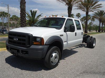 F-450 xl diesel 4x4 crew drw lariat leather seats great truck fl