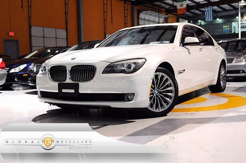 11 bmw 750li luxury cam-pkg nav pdc entry-drive soft-close hud comfort 1 own 43k