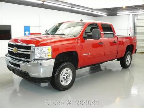 2011 chevy silverado 2500 lt diesel crew 4x4 only 52k texas direct auto