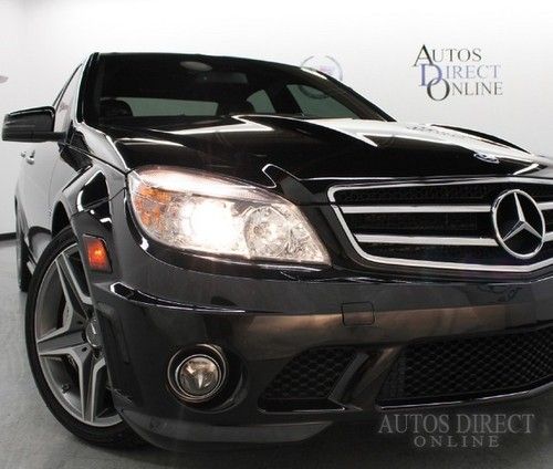 We finance 2011 mercedes-benz c63 amg navi clean carfax renntech lthr mroof 23k