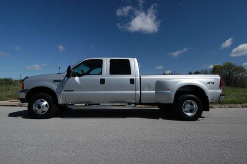 2000 ford f-350 crew cab dually - 4x4 - xlt - 7.3 automatic
